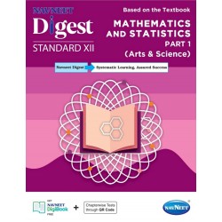 Navneet Mathematics and Statistics Part 1 Digest (Science) Class 12